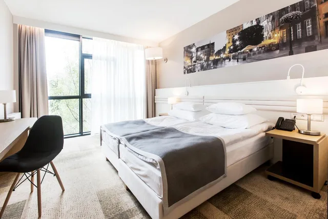 غرفة بسرير مزدوج أو سريرين منفصلين، Hotel Platan 9/10