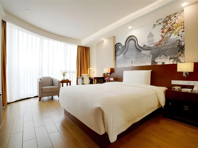 غرفة ديلوكس بسريرين كوين، Atour Hotel (Guangzhou Yueqiao) 2/2