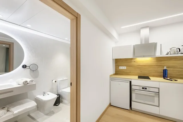 Roof Top, Studio, Queen Bed, Sofa, Pool Access، Odyssey Rooms Alicante 5/5