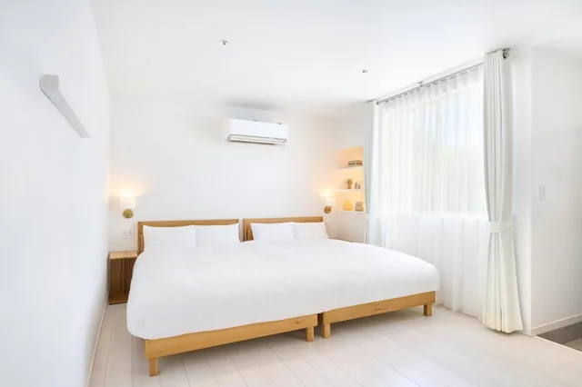 غرفة بسريرين منفصلين، PRICIA RESORT YORON 1/2