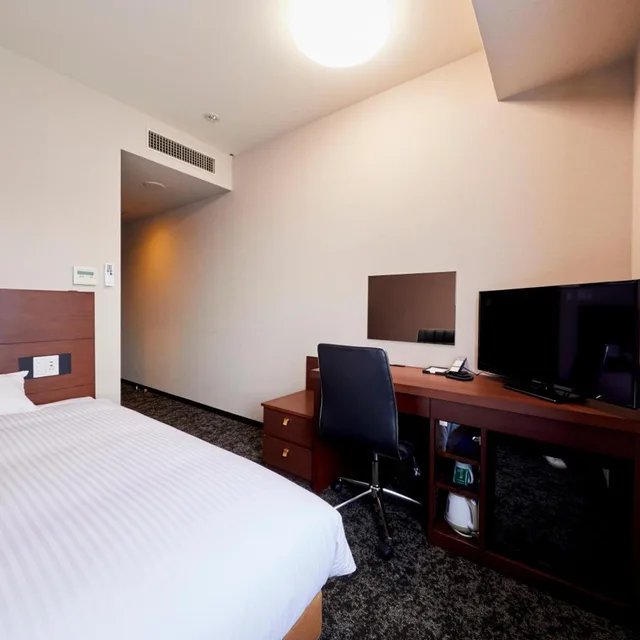 غرفة صغيرة بسرير مزدوج للمدخنين، KOKO HOTEL Kobe Shin-Nagata 2/6