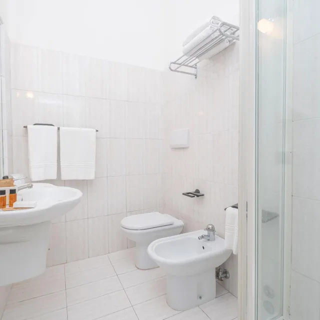 غرفة رباعية، Del Sole Hotel 5/8