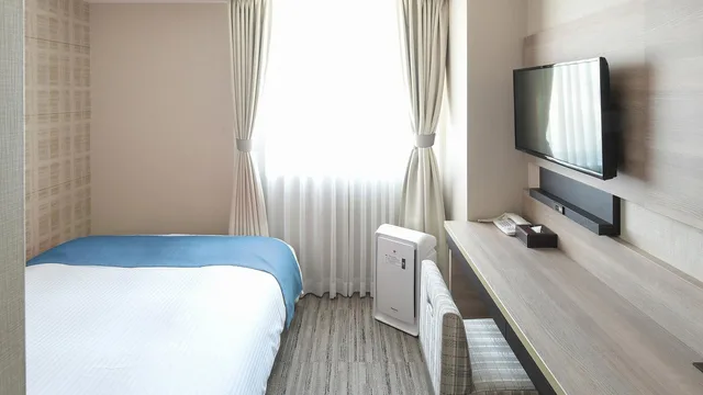 غرفة ديلوكس مفردة بسرير مزدوج للمدخنين، Vessel Inn Shiga Moriyama Ekimae 1/1