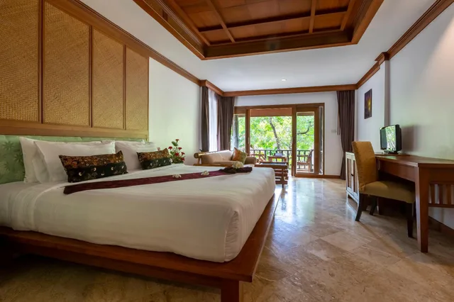 غرفة ديلوكس بسرير مزدوج بحوض استحمام، Railay Bay Resort And Spa 2/2