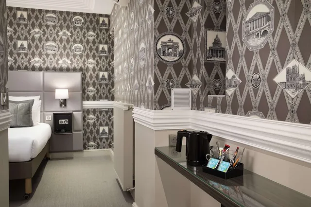 غرفة بسريرين منفصلين، Elysees Hotel 7/7