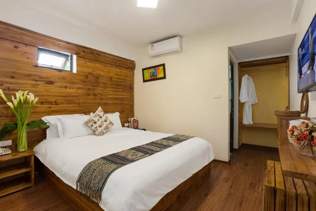 غرفة سوبيريور بسرير مزدوج بشرفة، Sapa Village Hotel 6/9