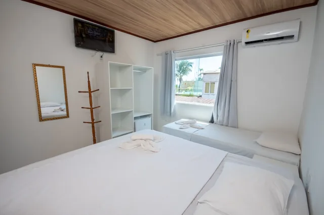 غرفة قياسية ثلاثية، Brisa do Caita Praia Hotel 2/8