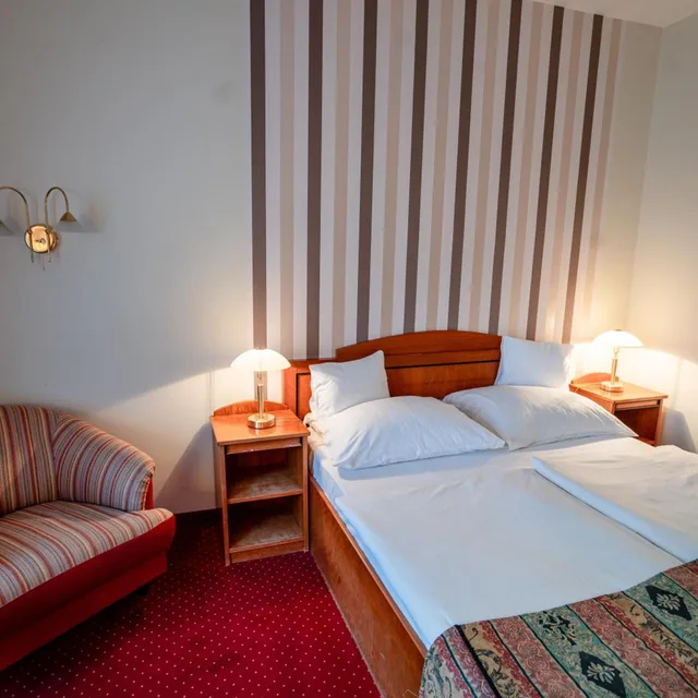 غرفة قياسية بسرير كوين، Erzsebet Hotel 4/10