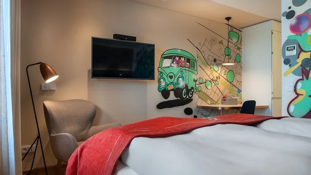 غرفة بريميوم، Holiday Inn - the niu, Hide Berlin Friedrichshain by IHG 6/7