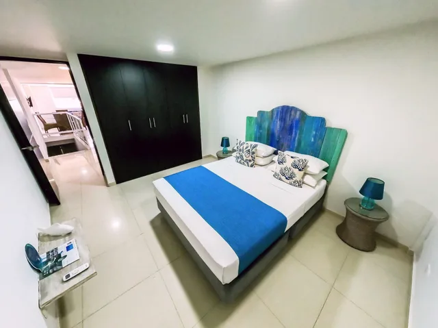 1 Bedroom, Mini, Suite, Double Bed, Sofa, White Coral Apartasuites 1/3