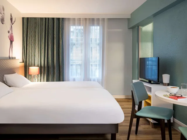 استوديو بسرير مزدوج أو سريرين منفصلين، Adagio Paris Montmartre 4/4
