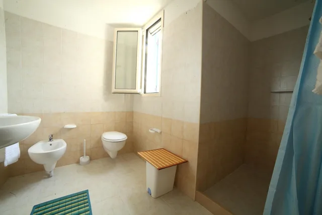 غرفة بسرير مزدوج بإطلالة على البحر، Residence Riva Mare Ugento 7/7