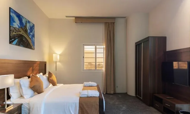 غرفة سوبيريور بسرير كينج، Seiba Serviced Apartment- Riyadh 1/4