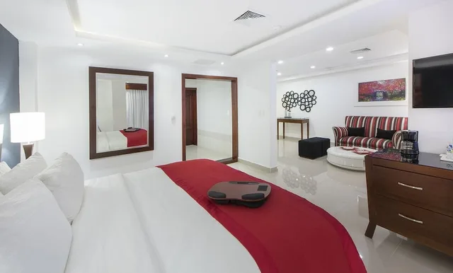 جناح بسرير كينج، Centro Plaza Hodelpa 5/8