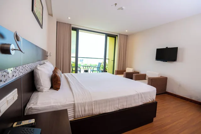 غرفة ديلوكس بسرير مزدوج بشرفة، Sea Garden Hotel 5/10