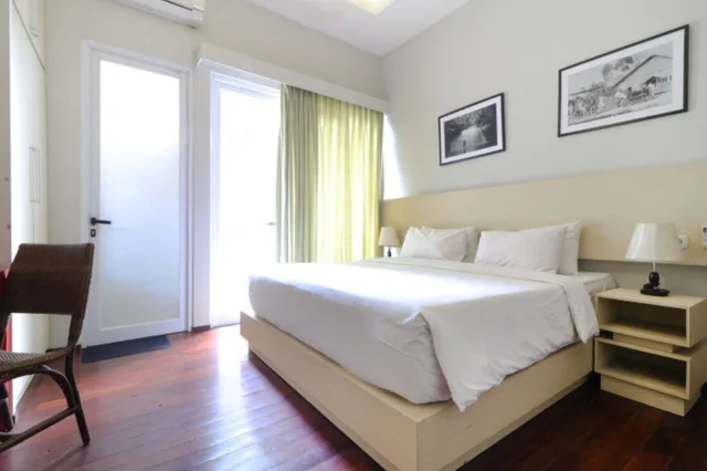 غرفة ديلوكس بسرير مزدوج، Pejaten Valley Residence 2/3
