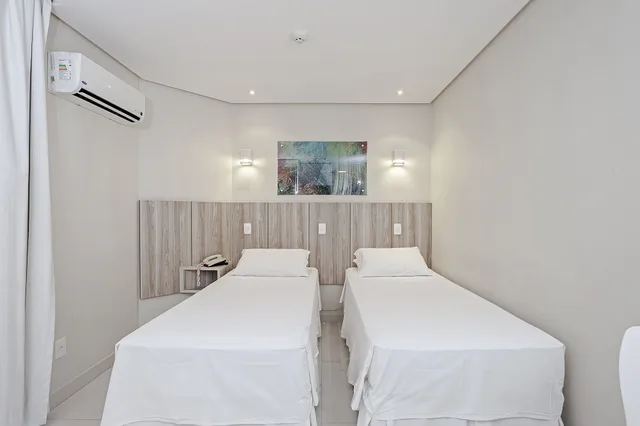 غرفة قياسية بسريرين منفصلين، Slaviero Hotel Ingleses Convention 2/9