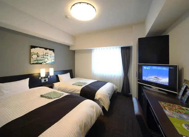 غرفة كومفورت بسريرين منفصلين للمدخنين، Hotel Route Inn Utsunomiya 1/3
