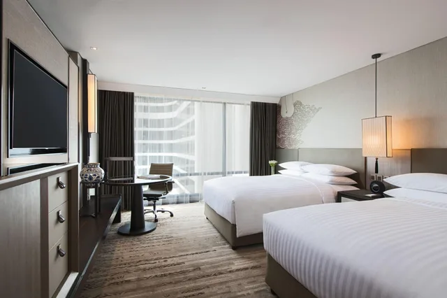 غرفة كلوب بسرير مزدوج، Bangkok Marriott Marquis Queens Park 1/3