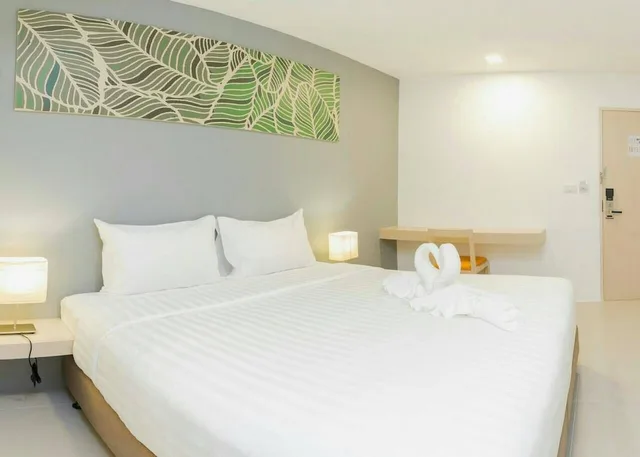 غرفة بسرير كينج، Trat City Hotel 1/4