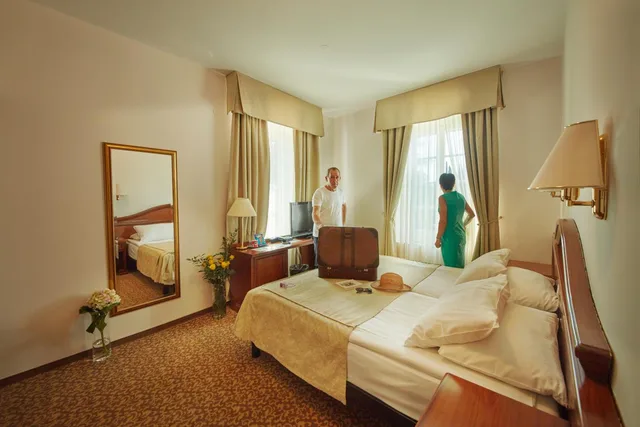 غرفة بسرير مزدوج أو سريرين منفصلين، Convent Hotel And Resort Adria Ankaran 2/10
