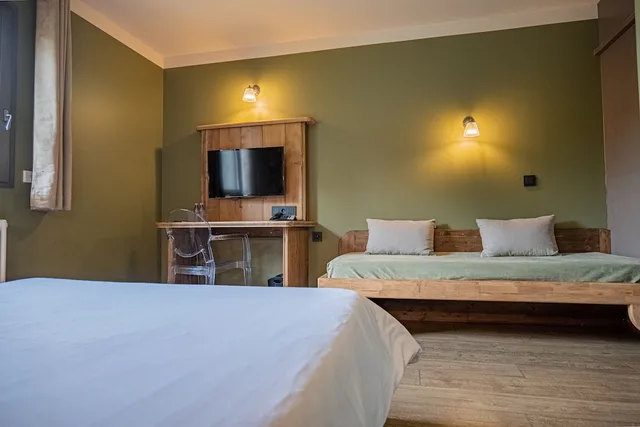 غرفة كومفورت ثلاثية بسريرين منفصلين، La Maison Rouge 4/9