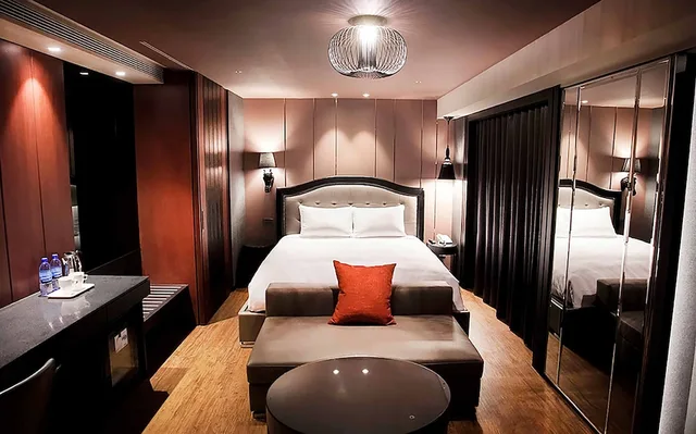 غرفة قياسية بسرير مزدوج، Royal Group Hotel Minghua Branch 3/4