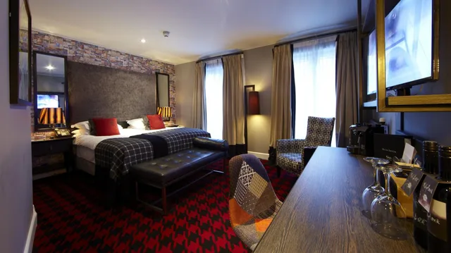 غرفة كلوب بسرير كوين، Malmaison Glasgow 2/2