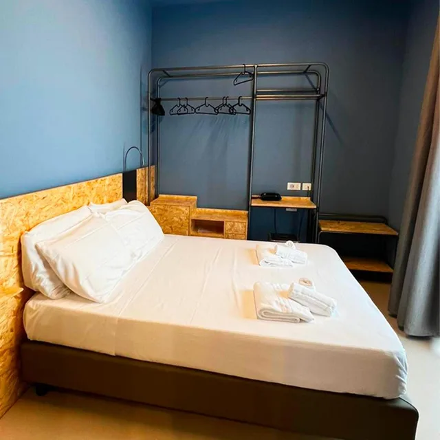 غرفة بسرير مزدوج أو سريرين منفصلين، Hotel Little 8/10