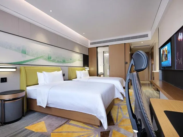 غرفة ديلوكس بسريرين منفصلين، Hampton by Hilton Guangzhou Dongxiaonan 2/2