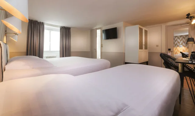 غرفة كومفورت بسرير مزدوج، Hotel Jeanne D Arc Le Marais 4/5
