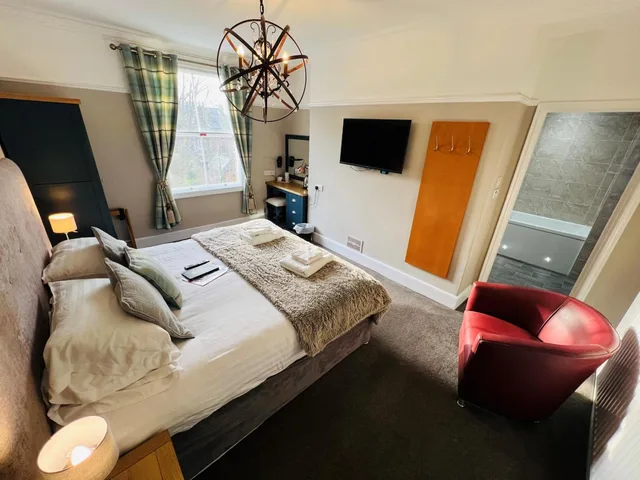 غرفة ديلوكس بسرير مزدوج أو سريرين منفصلين، Hedley House Hotel 8/10
