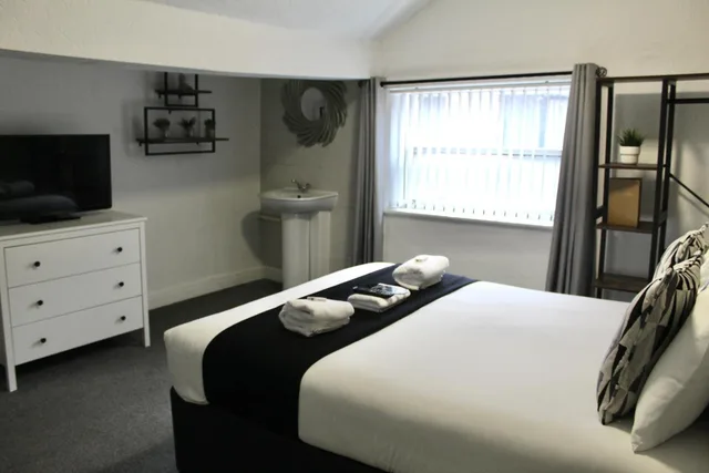 غرفة بسرير مزدوج بحمام مشترك، The Mitre Hotel 2/4