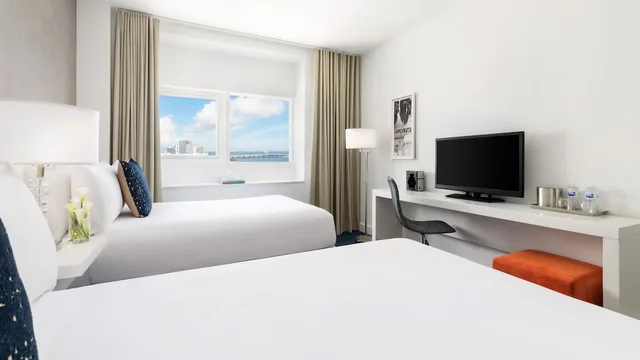 Trendy, 2 Double Beds, Bay View، YVE HOTEL MIAMI 3/5