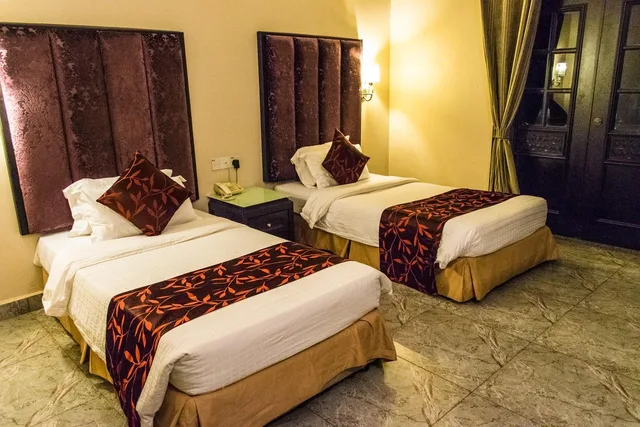غرفة ديلوكس بسرير مزدوج أو سريرين منفصلين بإطلالة على الحديقة، Beringgis Beach Resort Spa 4/4