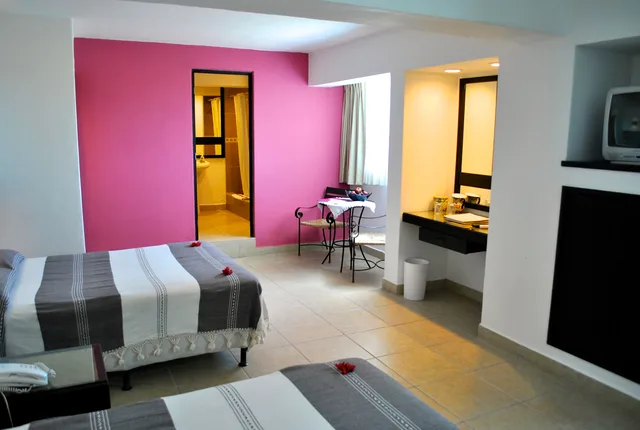 غرفة قياسية بسرير مزدوج، Hotel B Cozumel 1/4
