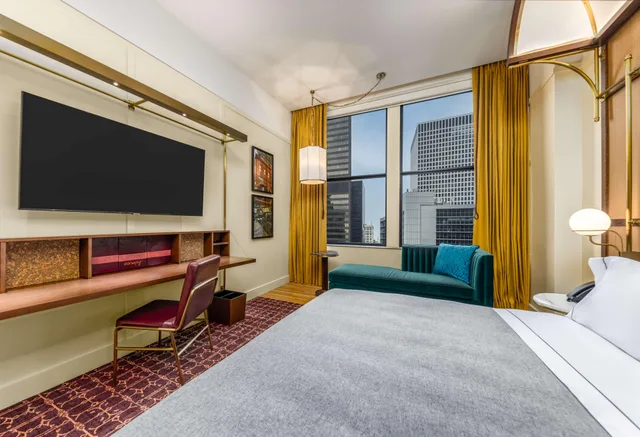 غرفة بسرير مزدوج بإطلالة، Canopy by Hilton Chicago Central Loop 2/2