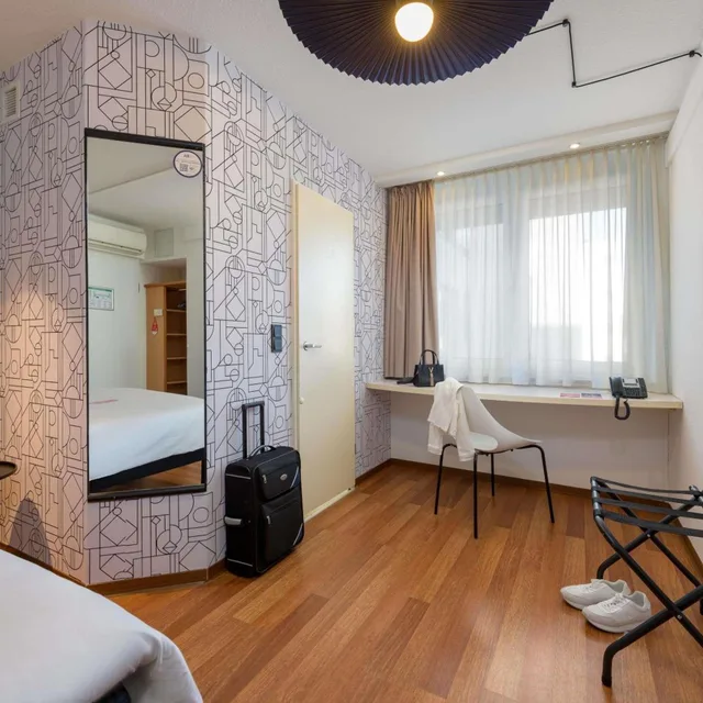 غرفة قياسية بسرير كينج، ibis Nuernberg Hauptbahnhof 10/10