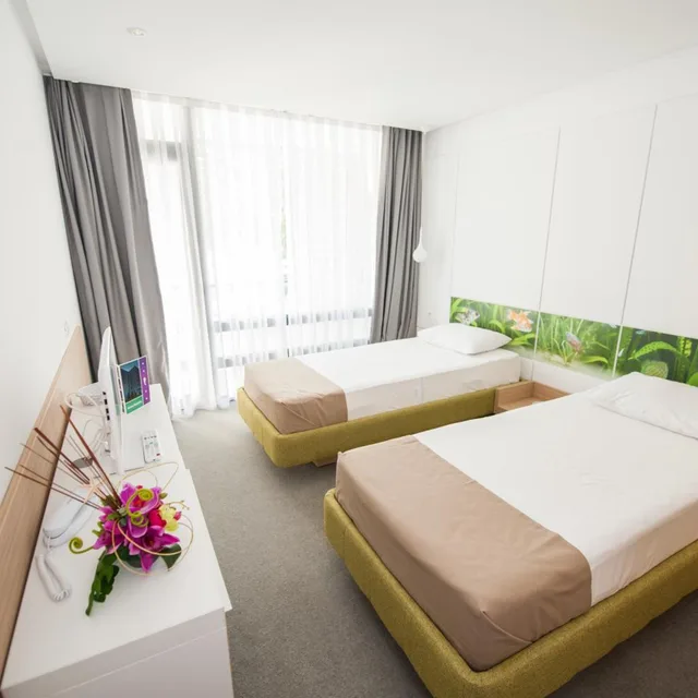 غرفة قياسية بسرير مزدوج أو سريرين منفصلين، Hotel Melodia 2/8