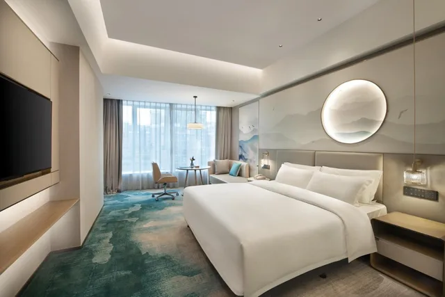 غرفة سوبيريور بسرير كينج وسرير فردي، Grand Skylight Garden Hotel Shenzhen 2/2