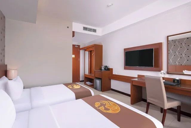 غرفة ديلوكس بسريرين منفصلين، Gets Hotel Semarang 5/6