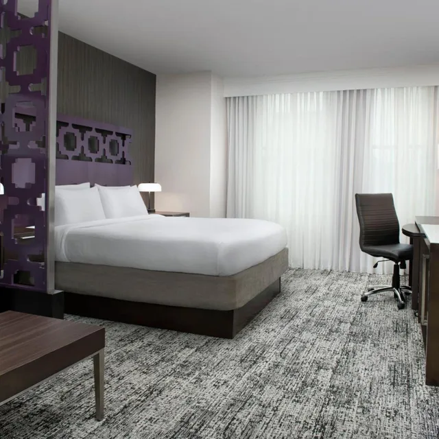 غرفة تنفيذية بسرير كينج بإطلالة على المدينة مع أريكة، Courtyard By Marriott San Diego Downtown 1/7