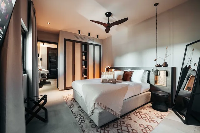 بنتهاوس فاخر بسرير كينج وسرير فردي بإطلالة على البحر بغرفتي نوم، The Kontiki Curacao Beach Resort 2/5