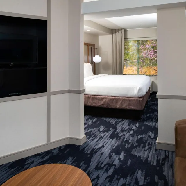 جناح بسرير كينج مع أريكة بحوض استحمام لذوي الإعاقة، Fairfield Inn Suites By Marriott Greensboro Wendover 1/3