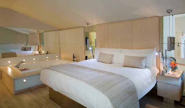 جناح مفرد بشرفة، Cram Hotel 1/2