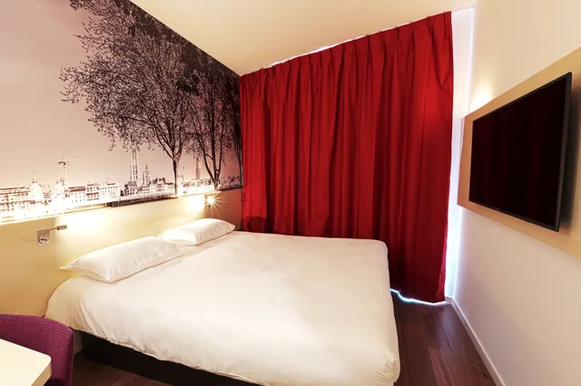 غرفة أساسية بسرير كوين، B&B Hotel Antwerpen Zuid 2/6