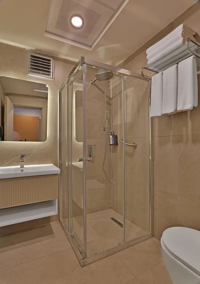 غرفة سوبيريور بسريرين منفصلين بإطلالة على الحديقة، Mesopotamia Garden Hotel 5/6