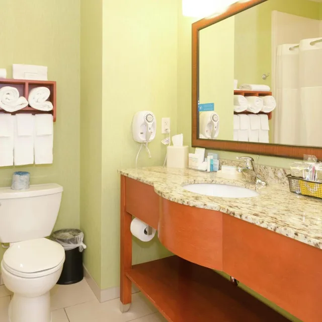 Studio, 2 Queen Beds, Kitchenette, Bathtub, Hampton Inn Hickory 5/6