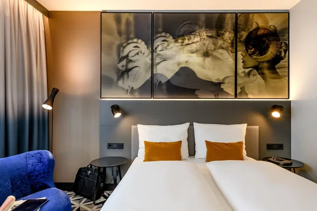 غرفة سوبيريور بسرير كوين، Mercure Hotel Freiburg Am Munster 2/9