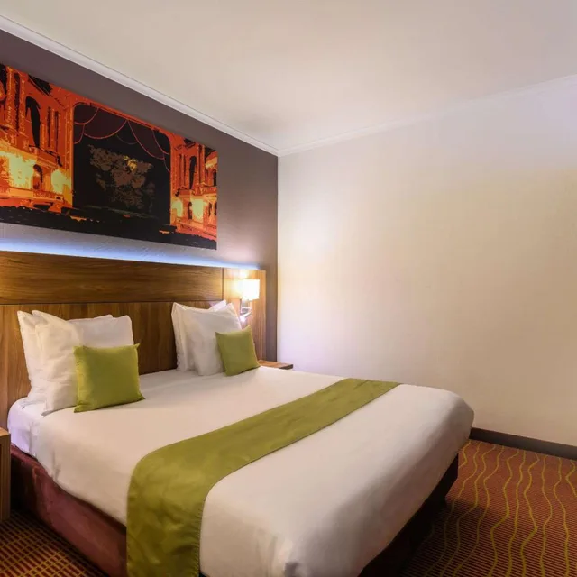 غرفة تنفيذية بسرير كوين، Hotel Opera Antwerpen Centrum 2/8